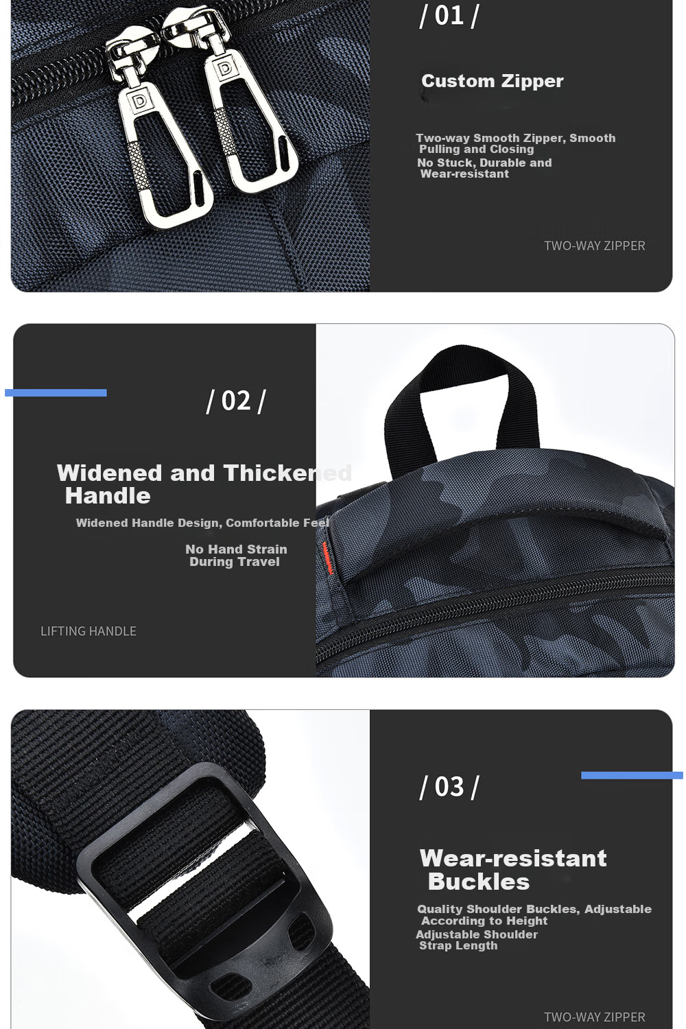 Dishuai Backpack for Middle School Boys, 45L Large Capacity, Spine-Protecting, Load-Reducing, Pressure-Relieving, Lightweight School Bag for Middle And High School Students 14