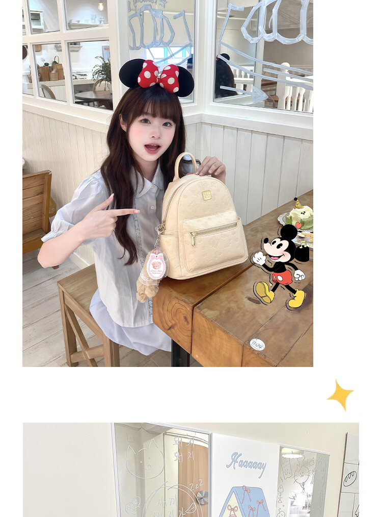 Disney Women's New Lightweight Large Capacity Travel Backpack Gift for Girlfriend Birthday Women's Day Goddess Gift 6