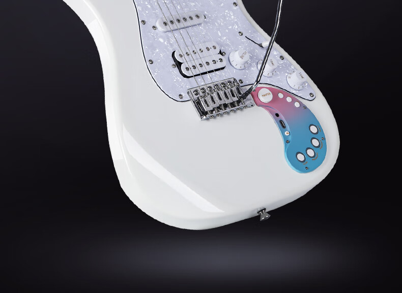 Bullfighter Smart Electric Guitar D160SE, Beginner Self-Study Practice Guitar, 16 Effects, Bluetooth 3