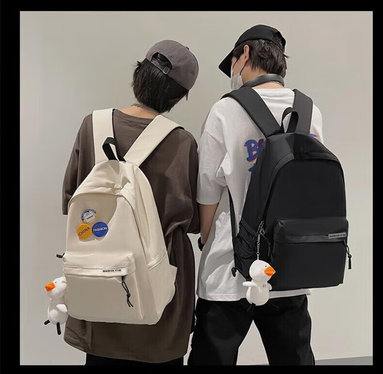 Huili Backpack Large Capacity Casual Versatile Backpack for Men Women Middle School High School College Students Travel Laptop Bag 10