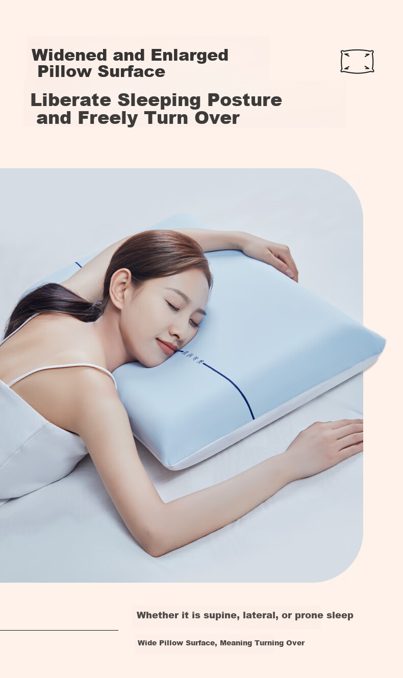 Aeromax Pillow, Cervical Pillow Core, Deep Sleep Care Memory Foam Pillow for Sleeping, Hotel-Quality Pillow Core 6