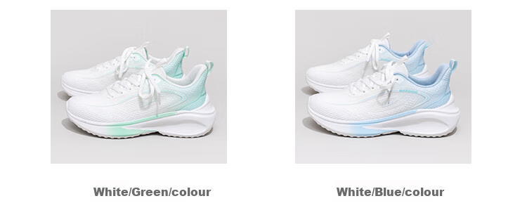 Huili Women's New Sports Shoes, Casual Shoes with Soft Soles, Lightweight Running Shoes for Women, 4638 White, Size 40 2