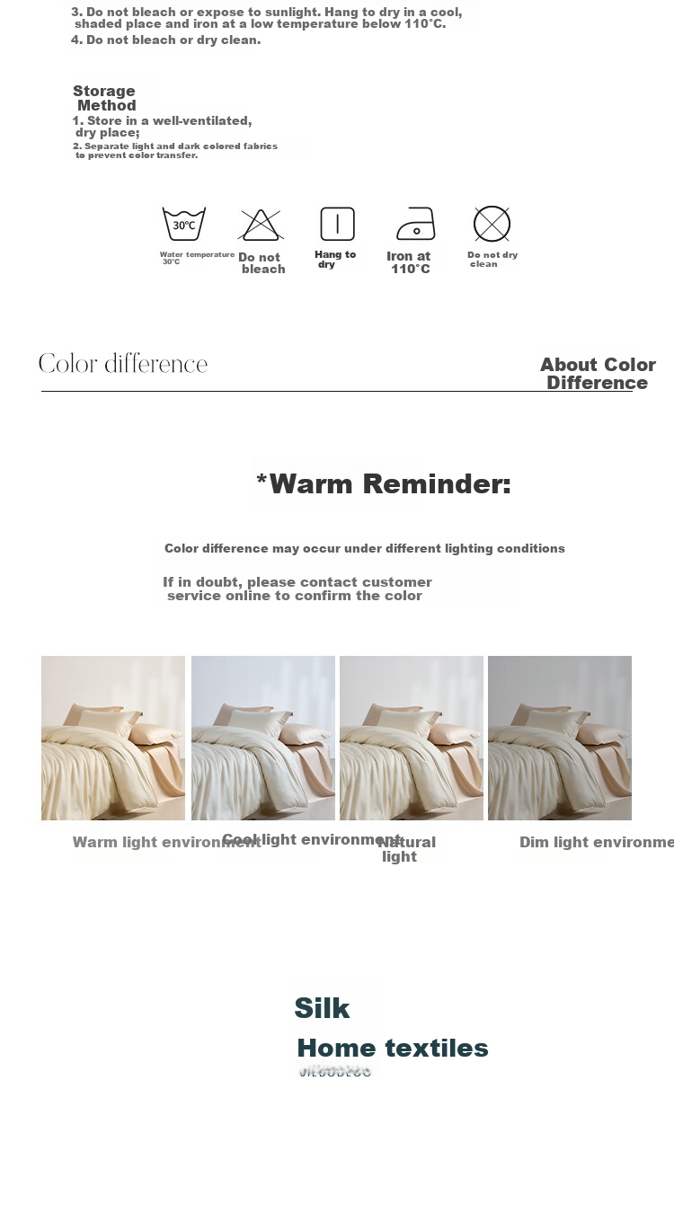 JIEBO 100-Piece Pure Cotton Bedding Set, Class A Long-Staple Cotton High-End Luxury Fitted Sheet Set for 1.5m Bed, Duvet Cover 200×230cm 2