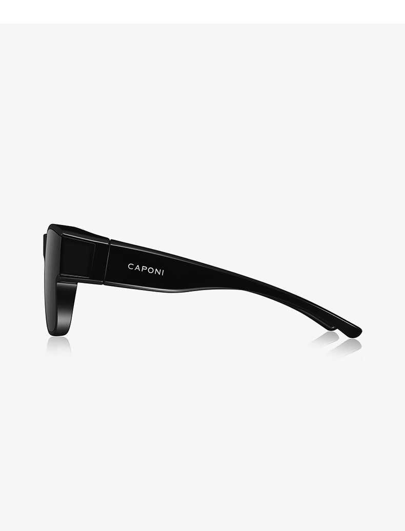 Jiaboli Polarized Clip-On Sunglasses for Prescription Glasses Unisex Driving UV Protection HUD Sun Glasses 12