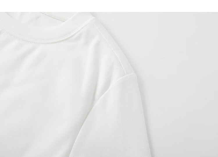 Demana [90% Goose Down Double-Sided Fleece] Women's Winter Multi-Layer Warmth Thickened Fleece Crew Neck Straight Fit T-Shirt 3