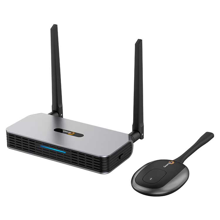 GUANYEE Wireless HDMI Screen Mirroring Transmitter for Phone Laptop Tablet USB One-Key Screen Casting TV Projector 30m Unobstructed Conference Screen Sharing