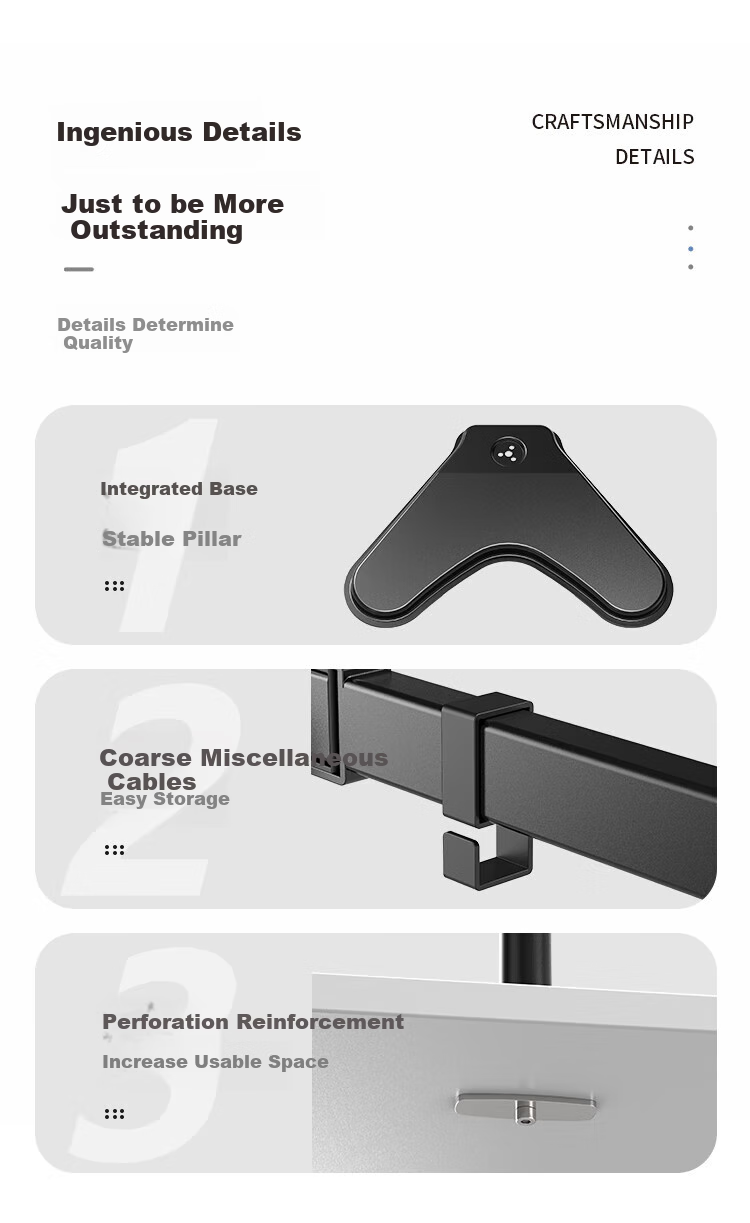 ATSCORE Dual Monitor Stand, Computer Stand for Two Screens, Display Riser And Bracket, Left And Right Dual Screen Support, 10-32 Inches 10