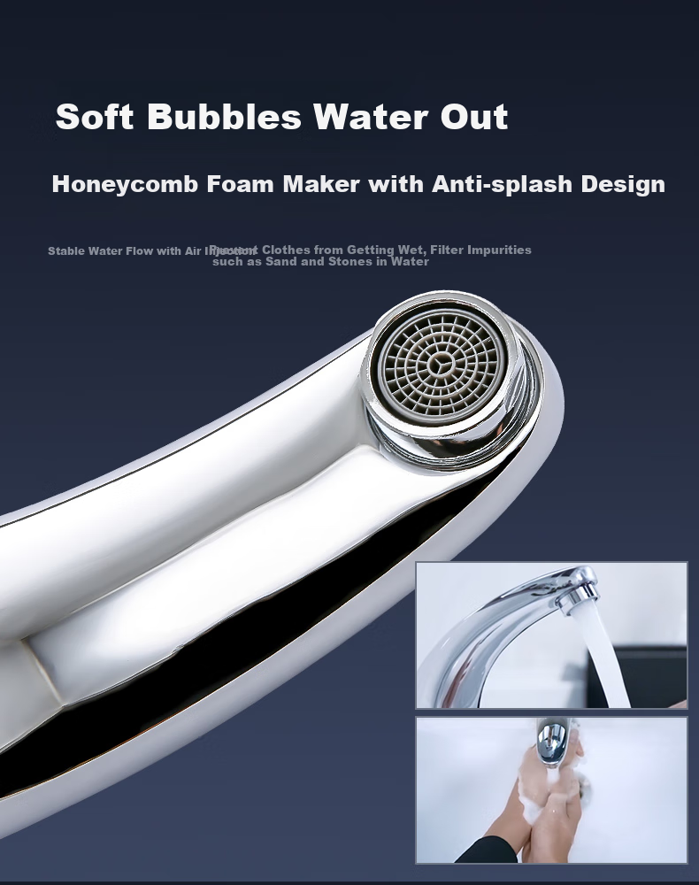 Interhasa! C202 Brass Automatic Sensor Faucet for Hot And Cold Water, Bathroom Sink And Washbasin Tap with Smart Sensor 7