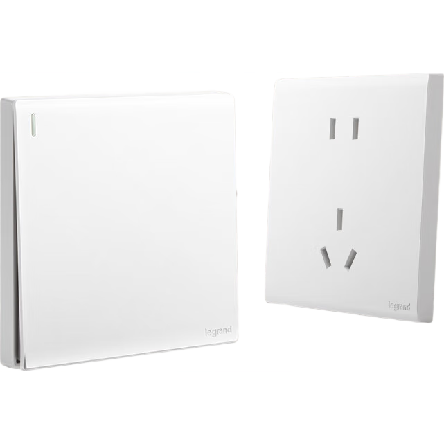 LEGRAND Switch Socket Panel Minghua Series Magnolia White 86 Type Concealed Computer (Category 6) TV Socket