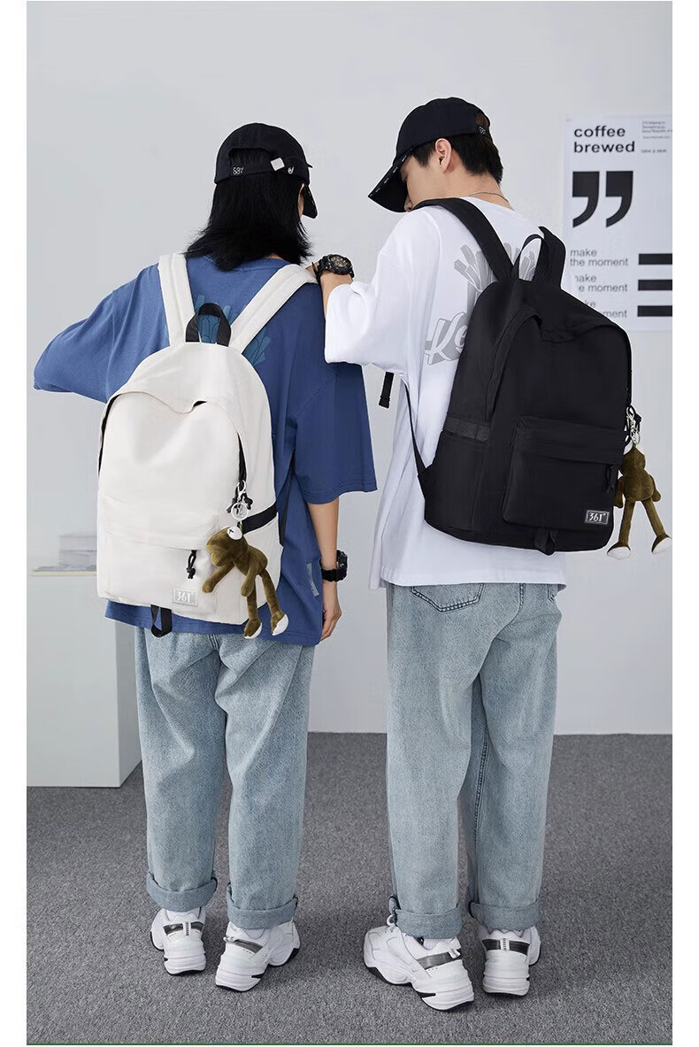 361° Men's Backpack Large Capacity 2025 New Casual Travel Lightweight School Bag for High School and College Students 5