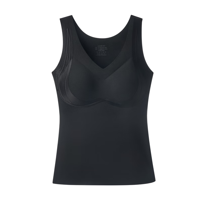 Herbal Original Velvet Warm Vest for Women with Chest Pad Thermal Base Layer High Elasticity Undershirt 2025 Autumn Winter New Edition