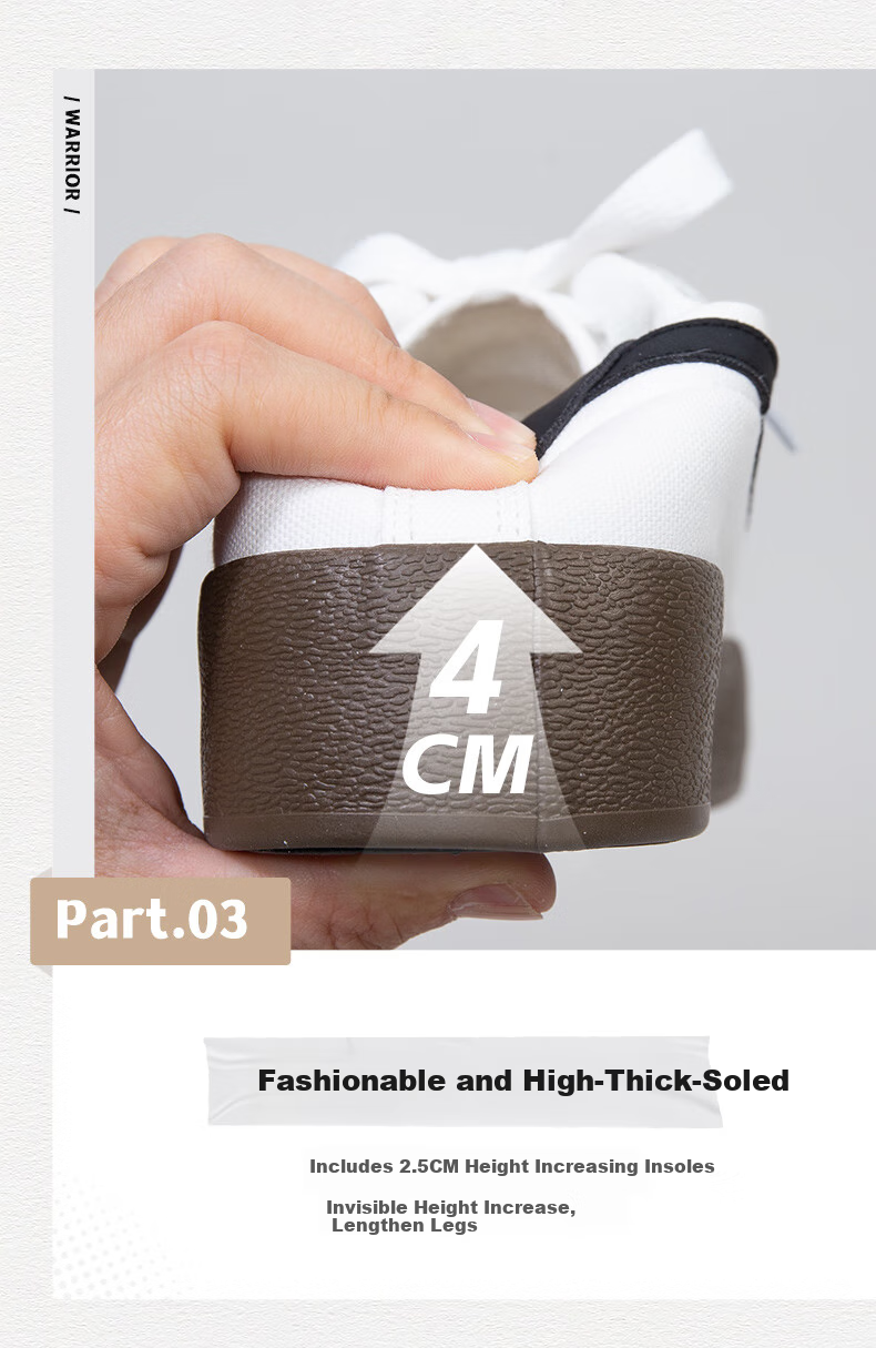 Huili Official Women's Shoes, Summer Breathable Canvas Shoes for Women, 2026 New Casual Shoes, White-Gray Size 37 7