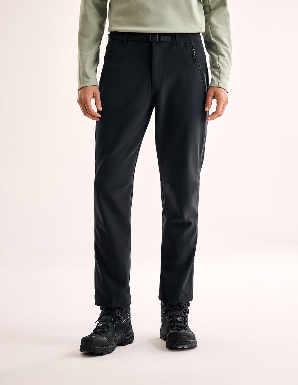 KAILAS T11 Men's Softshell Pants GORE-TEX Windproof Fleece Warm Anti-Static Hiking Pants Autumn Winter 1
