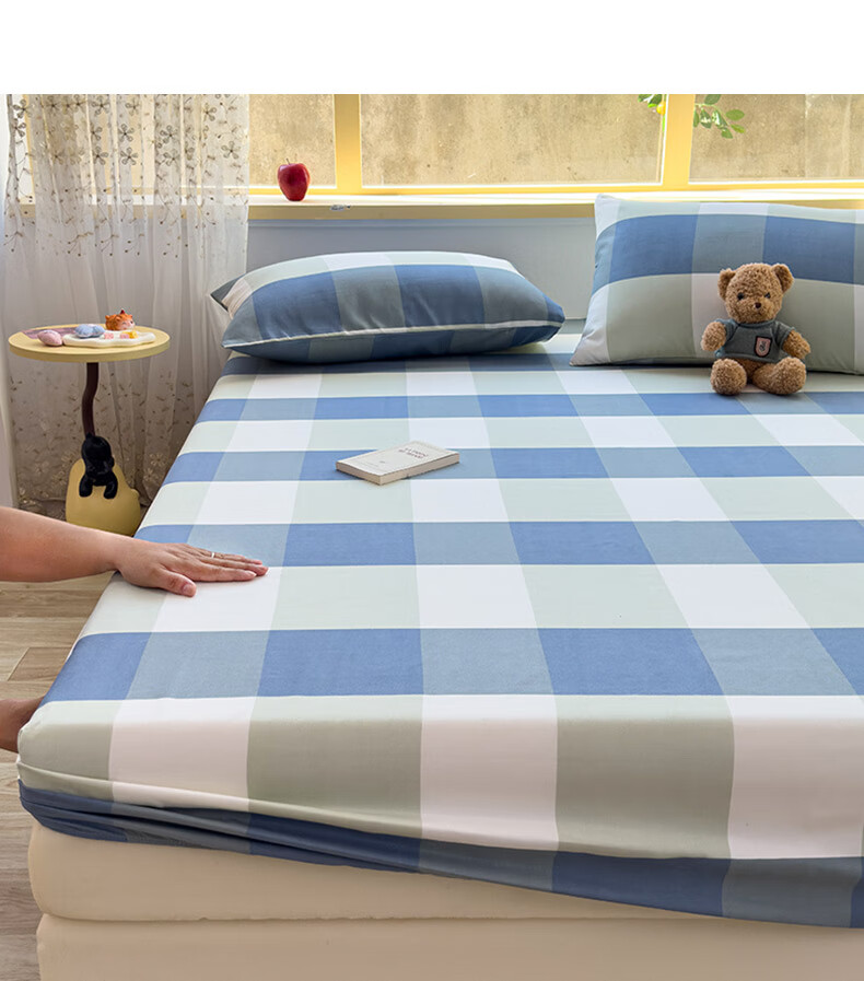 Grace 7A Antibacterial Breathable Mattress Protector Fitted Sheet Dormitory 90x200cm Gold Coast 6