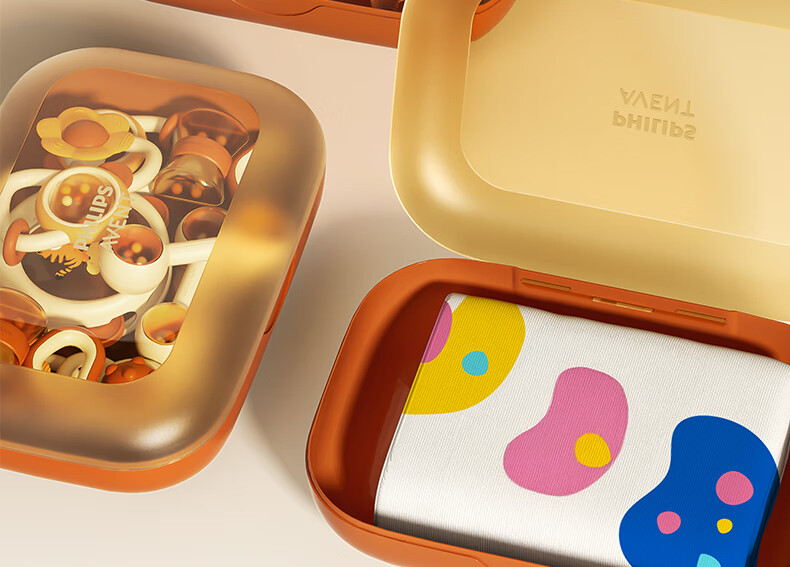 AVENT Philips Baby Food Silicone Tableware Gift Set JD Self-operated Baby Lunch Box 24