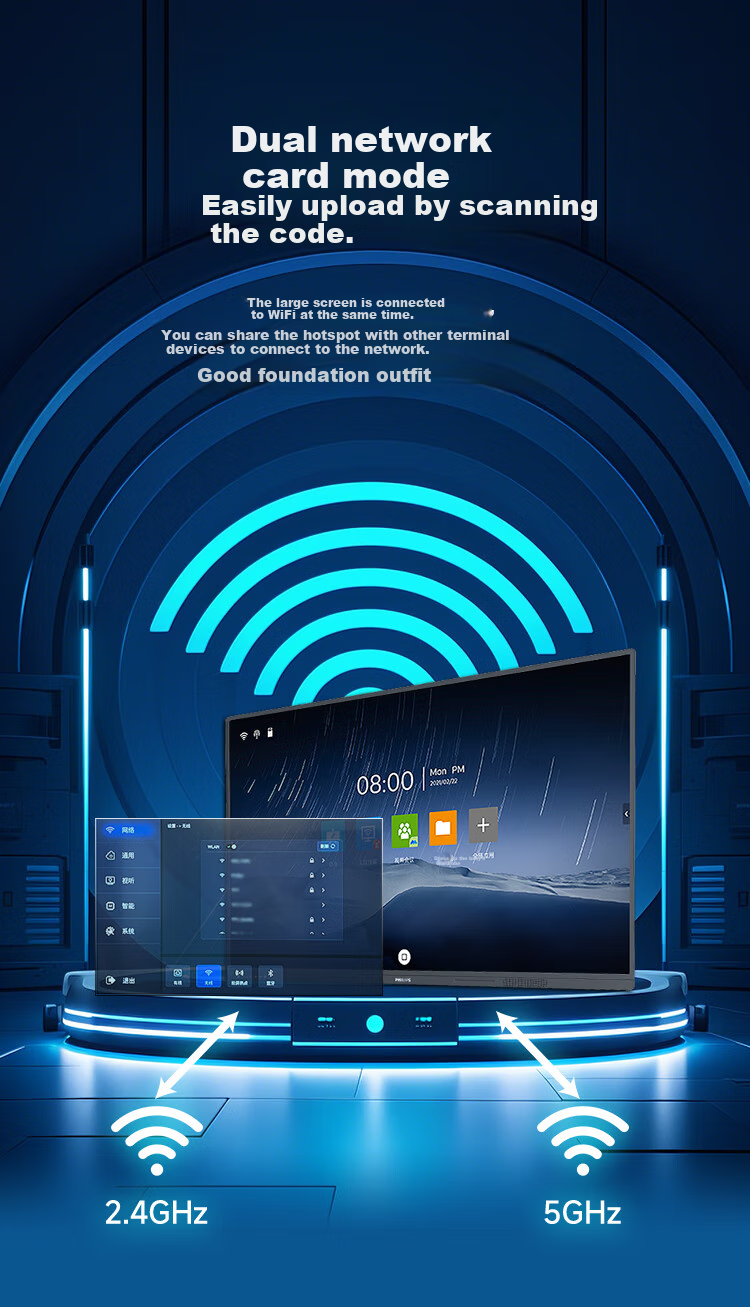 Feilipu Wireless Screen Mirroring Device, HDMI Audio-Video Synchronizer, High-Definition Transmission Receiver, Office And Home Computer Screen Sharing Device, 5G Transmitter, CRD58 12