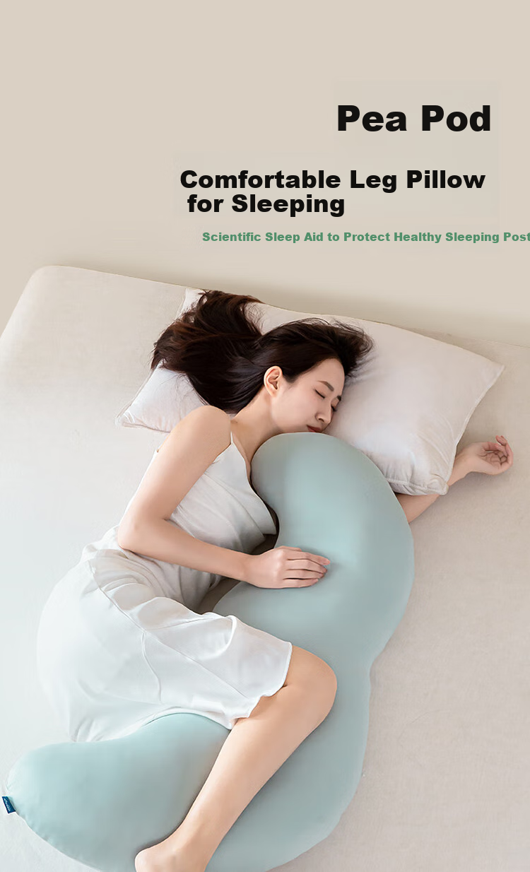AiSleep Sleeping Hug Pillow, Side Sleeping Leg Hugger, Extra Large Long Body Pillow, Maternity Pillow, Women's Bed Companion Pillow, Birthday Gift 1