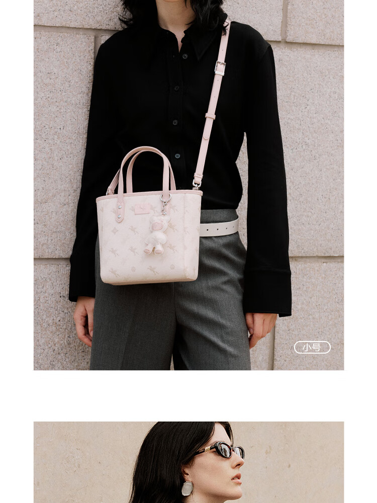 NUCELLE Pegasus Mini Tote Bag, New Light Luxury Niche Basket Handbag, Commuter Shoulder Crossbody Women's Bag Gift 13