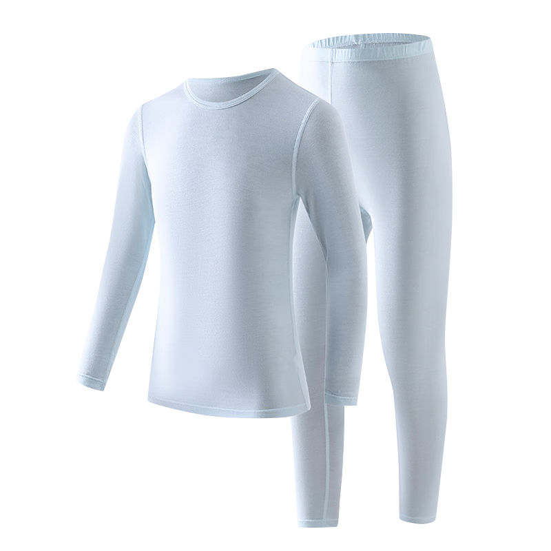 Ziyouxi Kids Thermal Underwear Set Spring Autumn Thin Boys Girls Long Johns Pajamas Base Layer