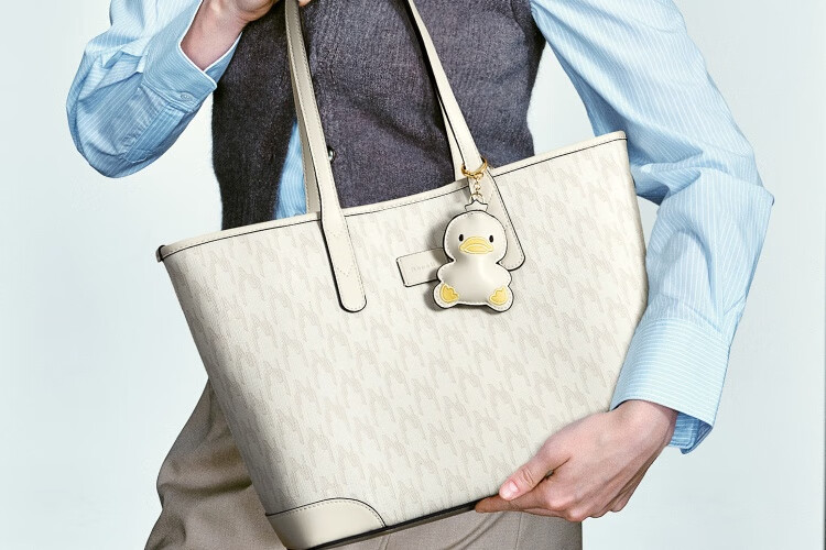 NUCELLE Angelababy's Duck Tote Bag, 2026 Light Luxury Niche Commuter Shoulder Bag for Women, Birthday Gift 31