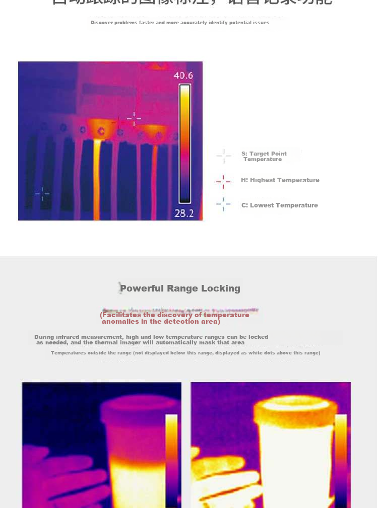 CEM DT-9875H Infrared Thermal Imager, High-End Industrial Grade, for Underfloor Heating And Electrical Leak Detection, Infrared Thermal Camera 6