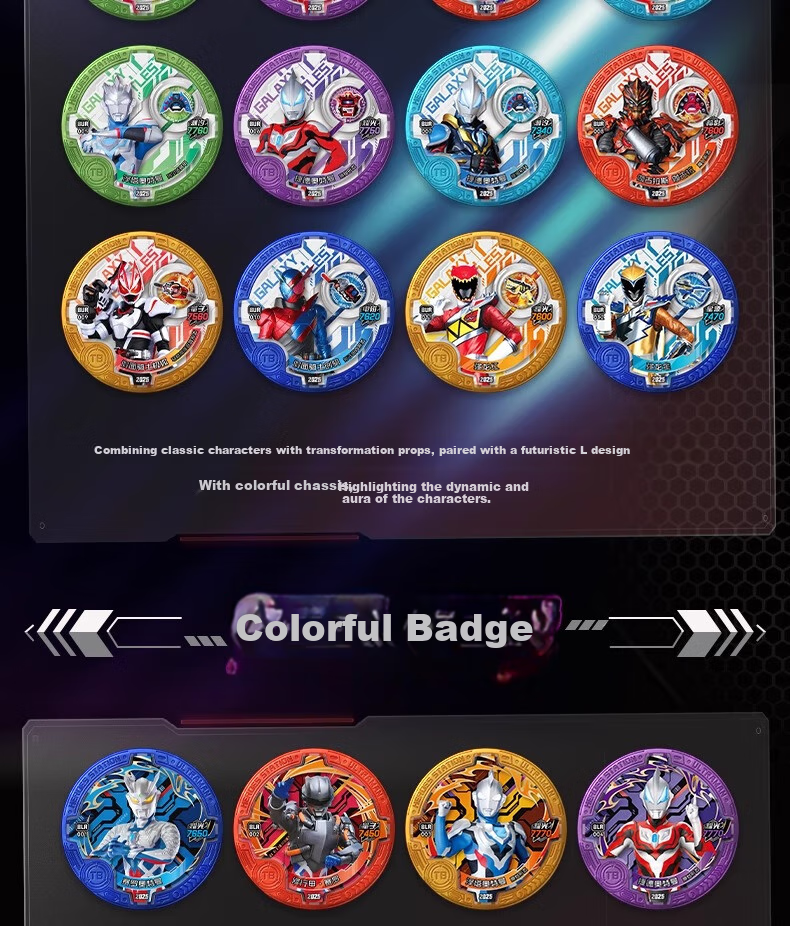 Kayou Ultraman Card Album Storage Book Four-Grid Card Pages Loose-Leaf Small Card Official Collection Album 6