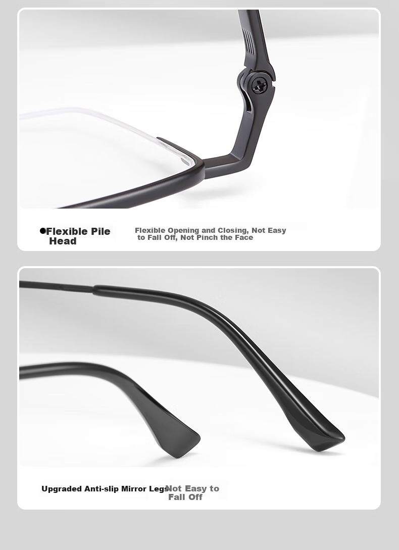 Pulais Reading Glasses for Men And Women, Imported Anti-Blue Light Automatic Zoom Reading Glasses 11172, Bifocal with 3.00 Diopter 8