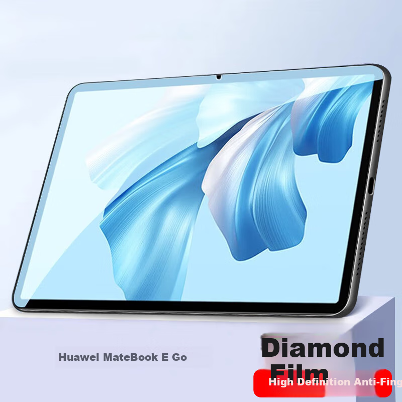ESCASE Tempered Glass Screen Protector for Huawei MateBook E Go 2022 Model, 12.35-Inch Shatterproof Screen Protection Film, HD Full Glass Film, ES16 Transparent