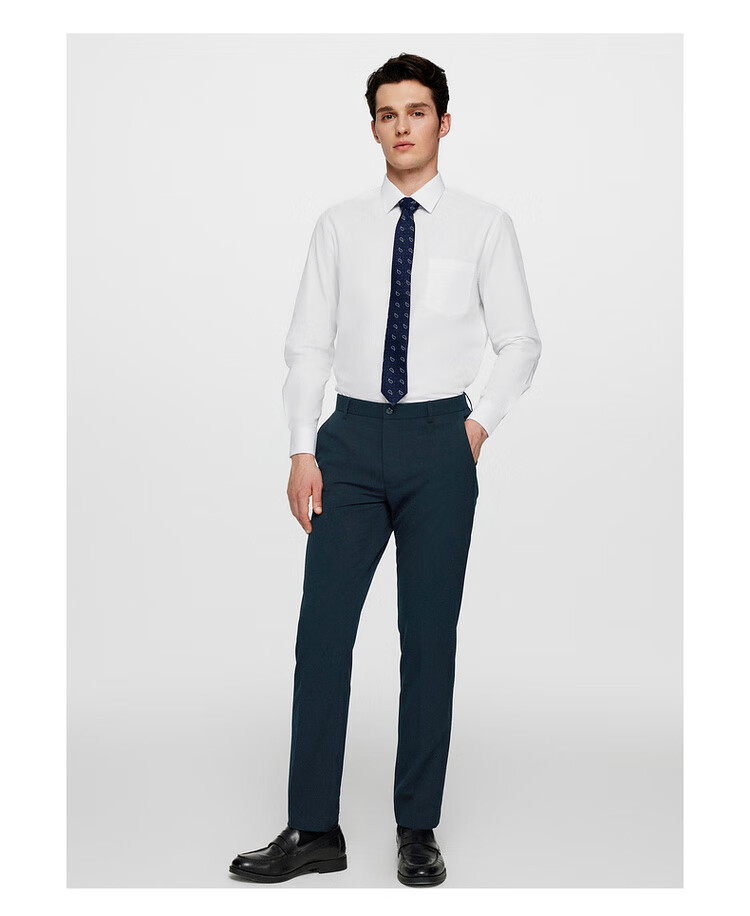 G2000 Comfortable Draped Soft Business Commuter Men's Dress Pants for All Seasons 22