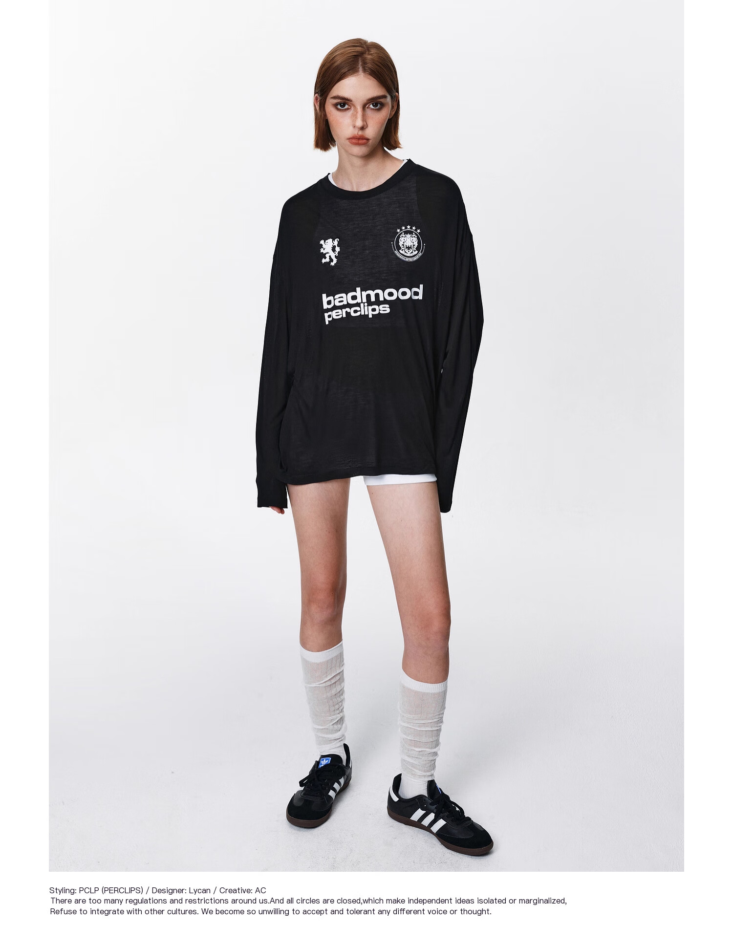 PCLP Printed Long Sleeve Sports Hoodie Loose Fit American Style Lightweight T-Shirt M White 13