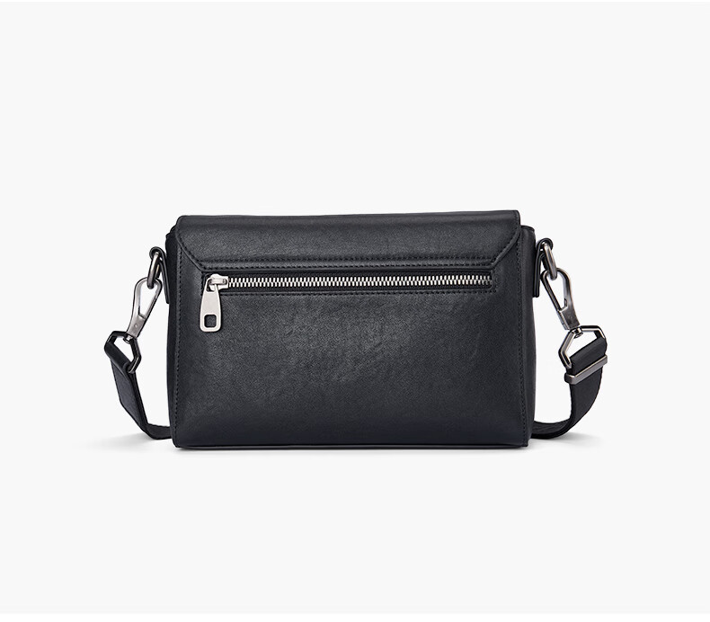 JEEP Men's Shoulder Bag Crossbody Bag Top-Grain Leather Messenger Bag Commuter Travel Chest Bag Birthday Gift 9