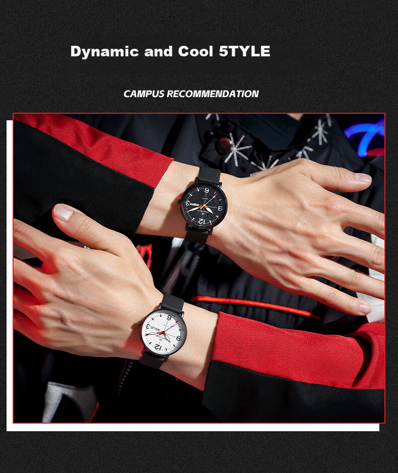 GEORGCOUNT Watch for Men, 2025 New Model, Specially Designed for Middle And High School Students' Exams, Suitable for Top Students, Civil Servants, Postgraduate Entrance Exams, Quiet Operatio 4