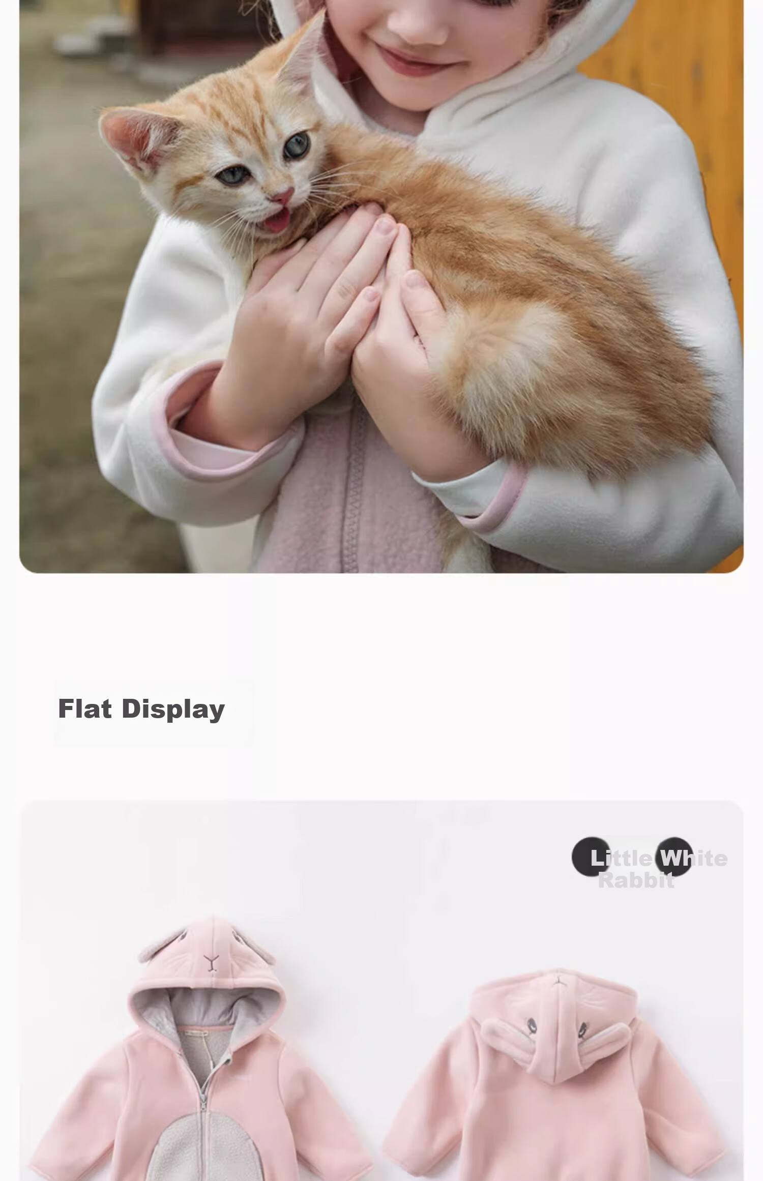 DAVE & BELLA Kids Fleece Jacket Autumn Winter Boys Girls Plush Baby Fleece Clothing DBX14462 17