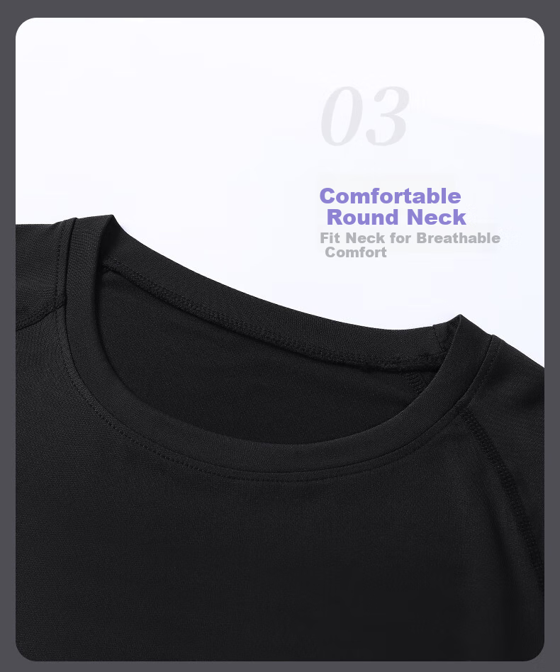 BURUITE Women's Sports Outfit, Yoga Wear, Running, Badminton, Cycling, Fitness Tight-Fitting Training Clothes, Sportswear, Slimming Quick-Dry Garment 14
