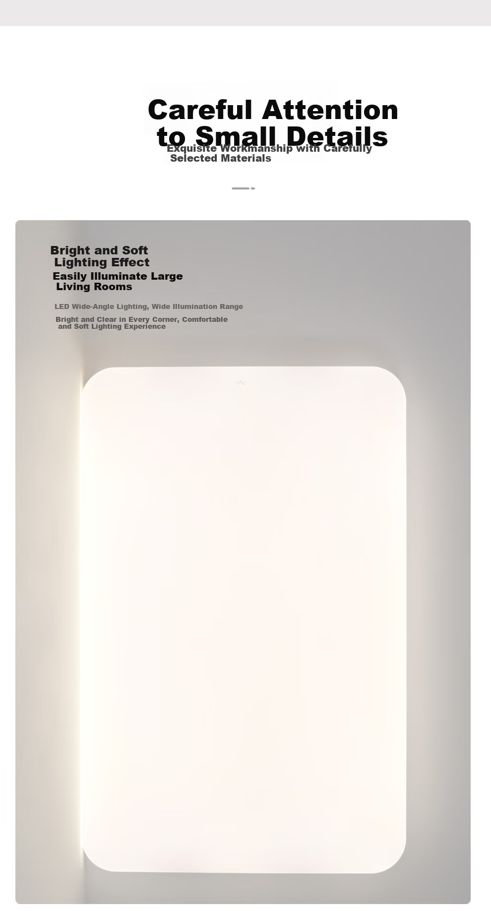 NVC Ceiling Light, Living Room Main Light, Simple Cream Style LED Lighting Fixture, Bedroom Light, Dining Room White Moon X 5
