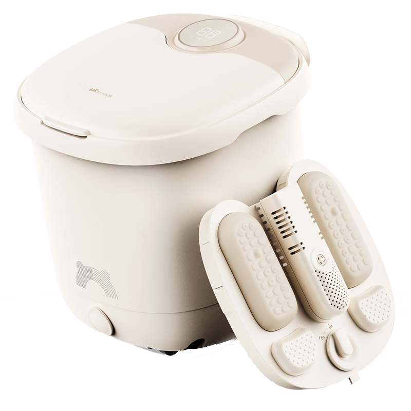 Bear Foot Soaking Bucket, Fully Automatic Massage And Heating All-In Machine, Constant Temperature Foot Washing Electric Foot Bath Basin, Sterilization, Over-Knee Deep Bucket, Lying Soak, Birthday Gift for Parents, Mid-Autumn Festival Gift