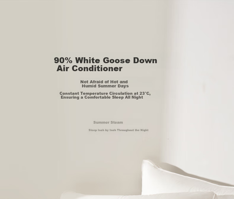 Interlagos Class A 90% White Goose Down Comforter, Imported from Japan, Air Conditioning Quilt, 280g, 200*230cm, White 4