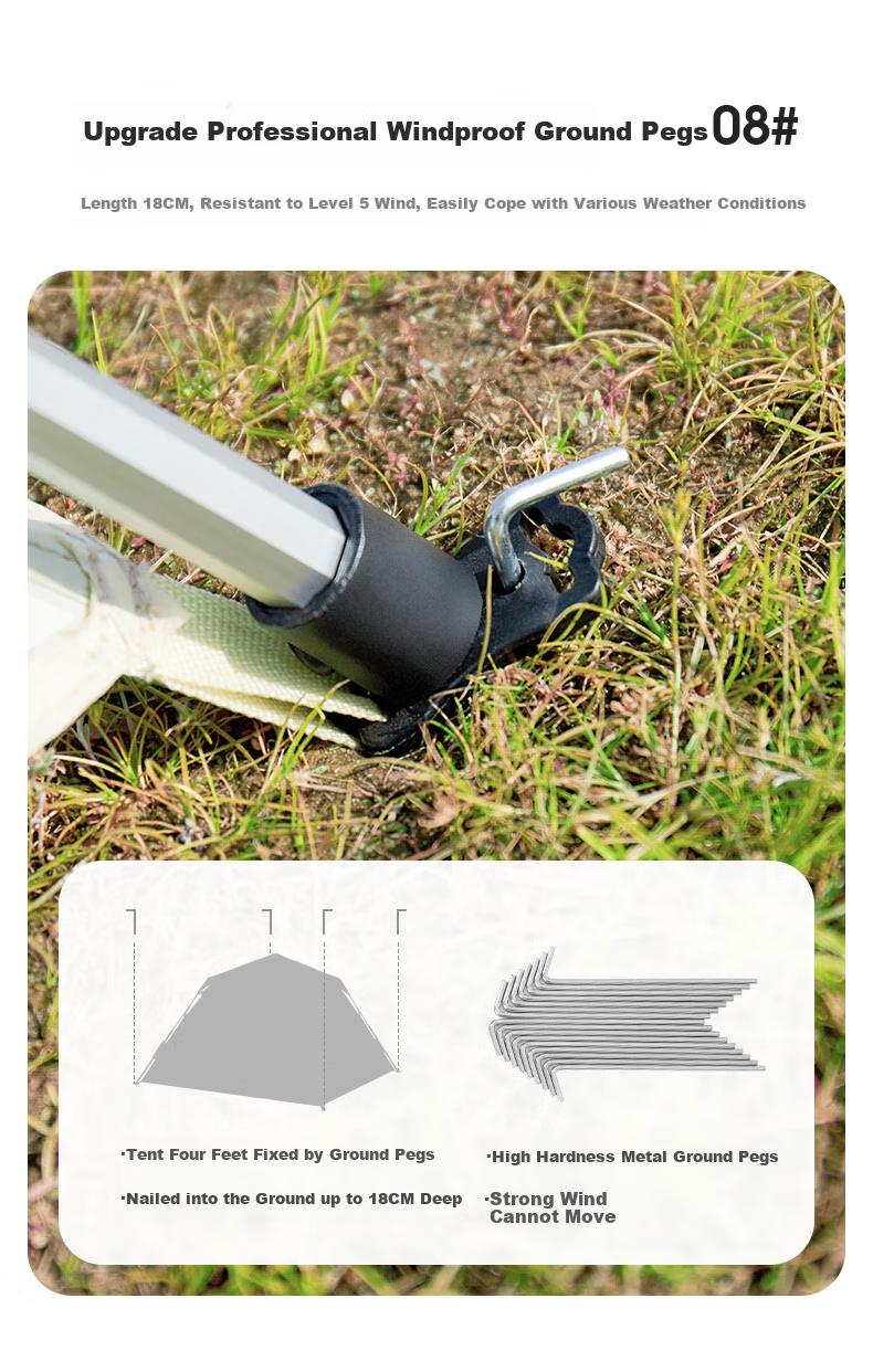 CAMEL Outdoor Camping Tent And Canopy Two-In Portable Sun Protection Thickened Black Gel Camping Tent 173BA6B112 18