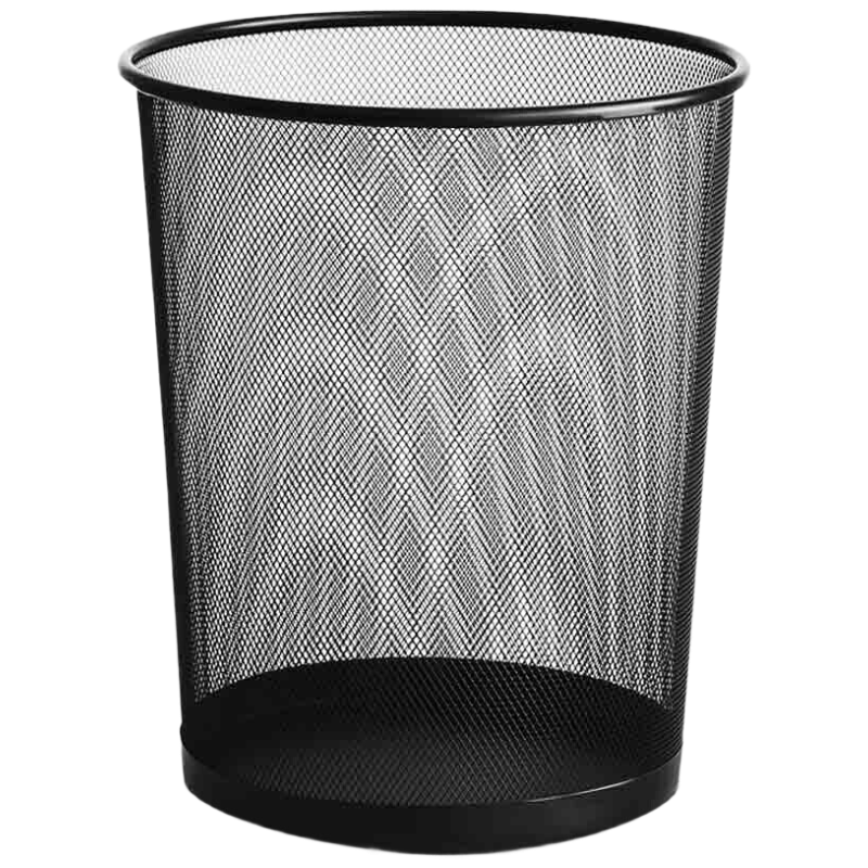 Mandelay Metal Mesh Trash Can Direct Drop 9L*3 Pack Classified Wire Environmental Protection Dormitory Living Room Kitchen Bathroom Bedroom