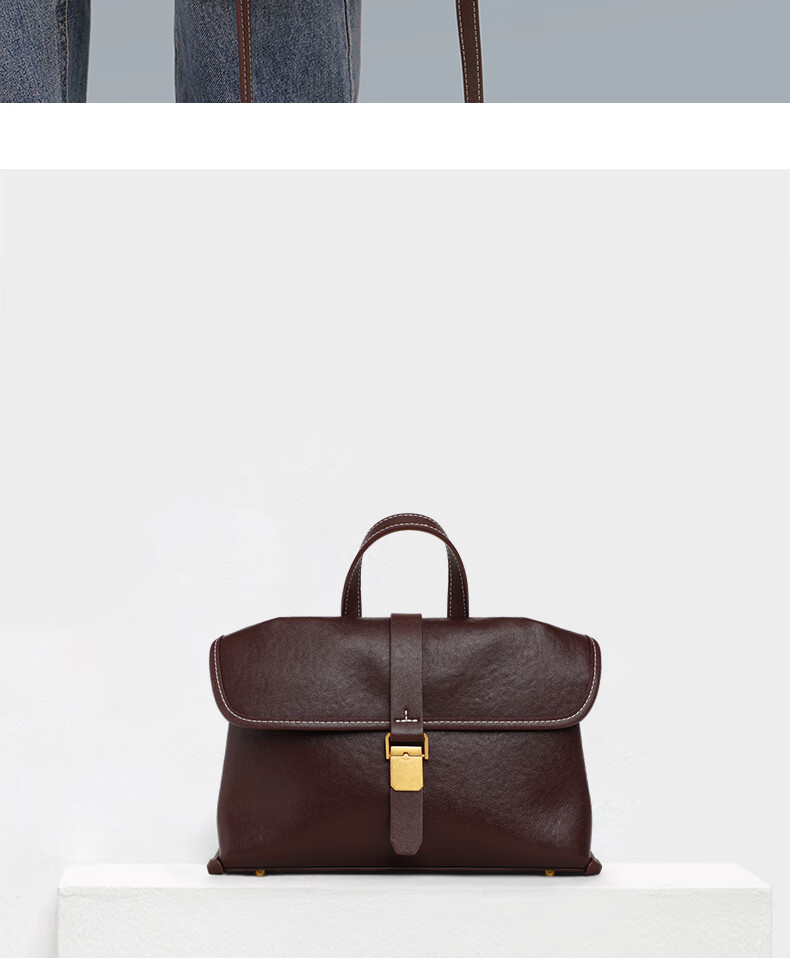 Aiqinghai Handbag, Women's Crossbody Bag, Shoulder Bag, Commuter Light Luxury Brand, Birthday And Mother's Day Gift, Practical Present for Mom 4