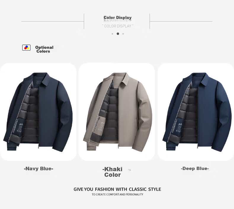 Yalu New National Standard Jacket Men's 2025 Autumn and Winter New Middle-aged and Elderly Warm Casual Dad Coat 11