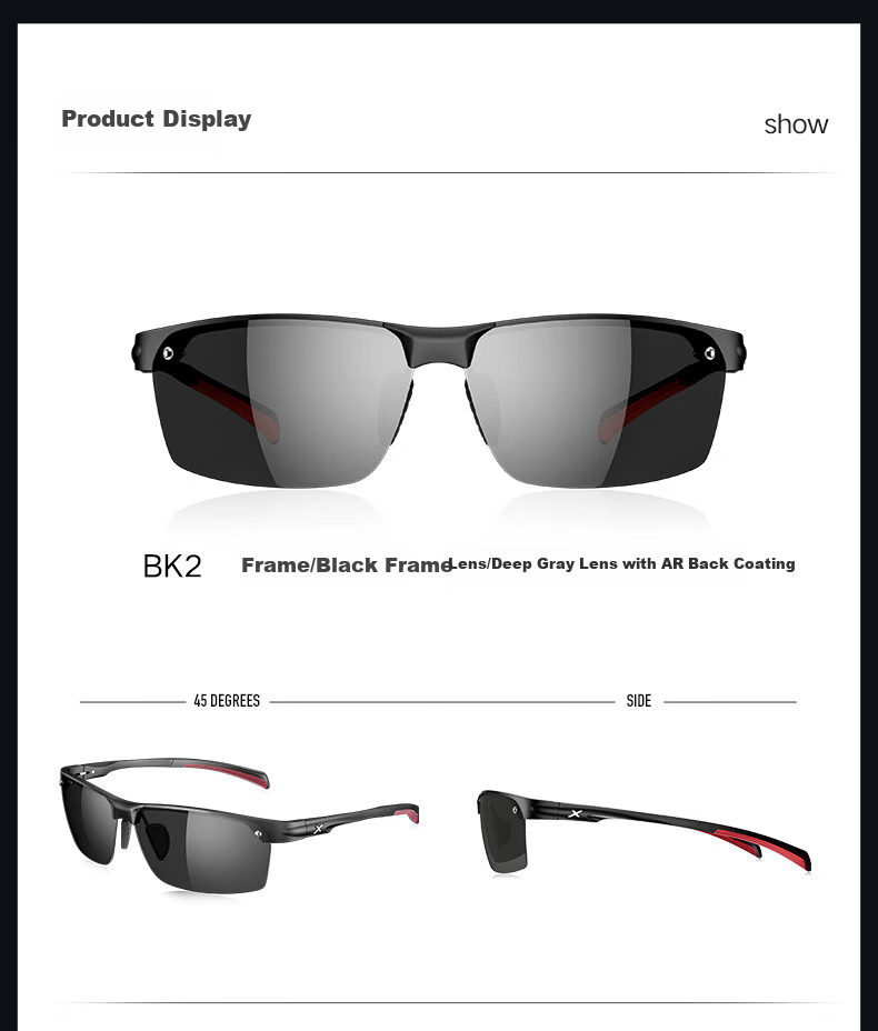 CAXMAN Sunglasses for Men, Sports Driving Fishing Specialized for Viewing Fish Floats, Polarized Sunglasses, UV Protection Outdoor Glasses 10