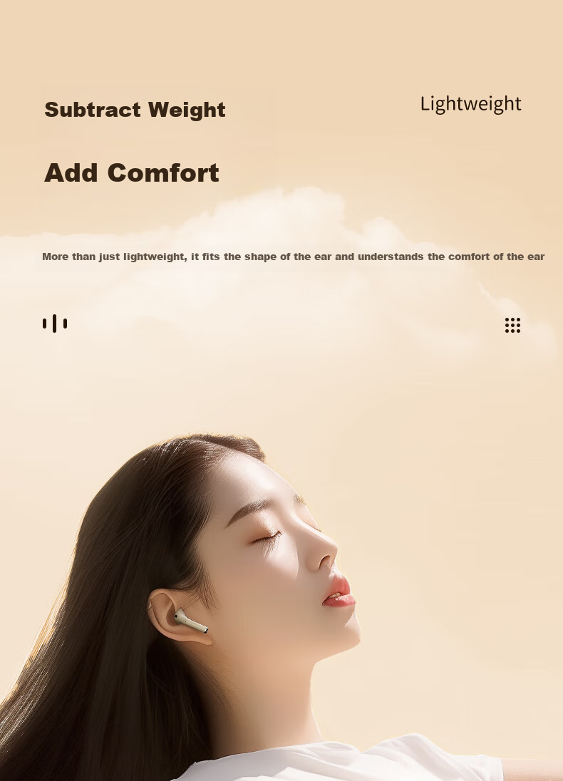 HP NR10 True Wireless Earphones Bluetooth 6.0 Compatible with Apple And Android Phones Active Noise Cancellation In-Ear Music Gaming Business Headphones Gun Gray Color 6