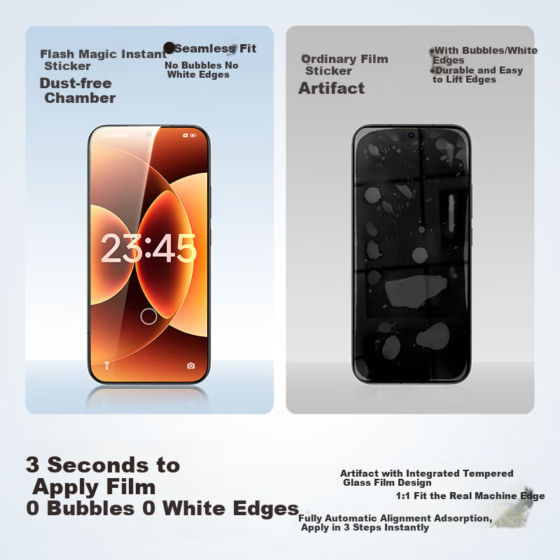 Защитное стекло для экрана Shanmo для Xiaomi 17/17 Pro, закаленное, противоударное, противоотпечатковое, HD, с защитой от пыли, 2 комплекта