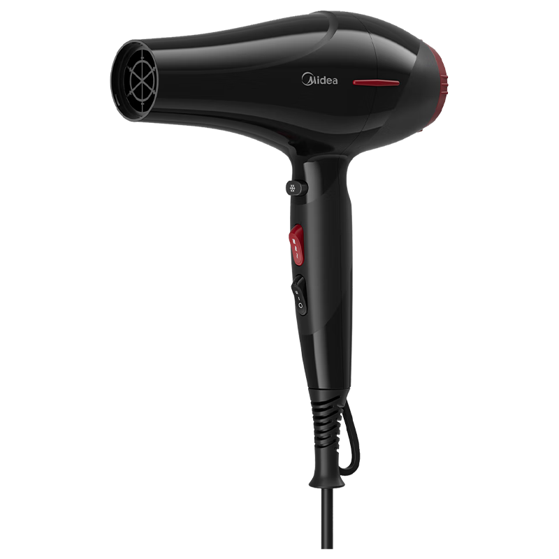 Midea Professional Salon Hair Dryer, High-Power Quick-Drying Hair-Friendly Electric Blower, Constant Temperature Hair Protection Home Hair Dryer FJ108 2300W Hair Salon Styling Special Large Airflow