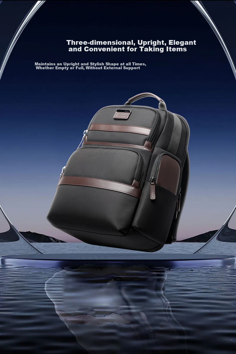 Bopai Men's Business Backpack, 16-Inch Laptop Bag, Large Capacity Travel Bookbag, Father's Day Gift 6
