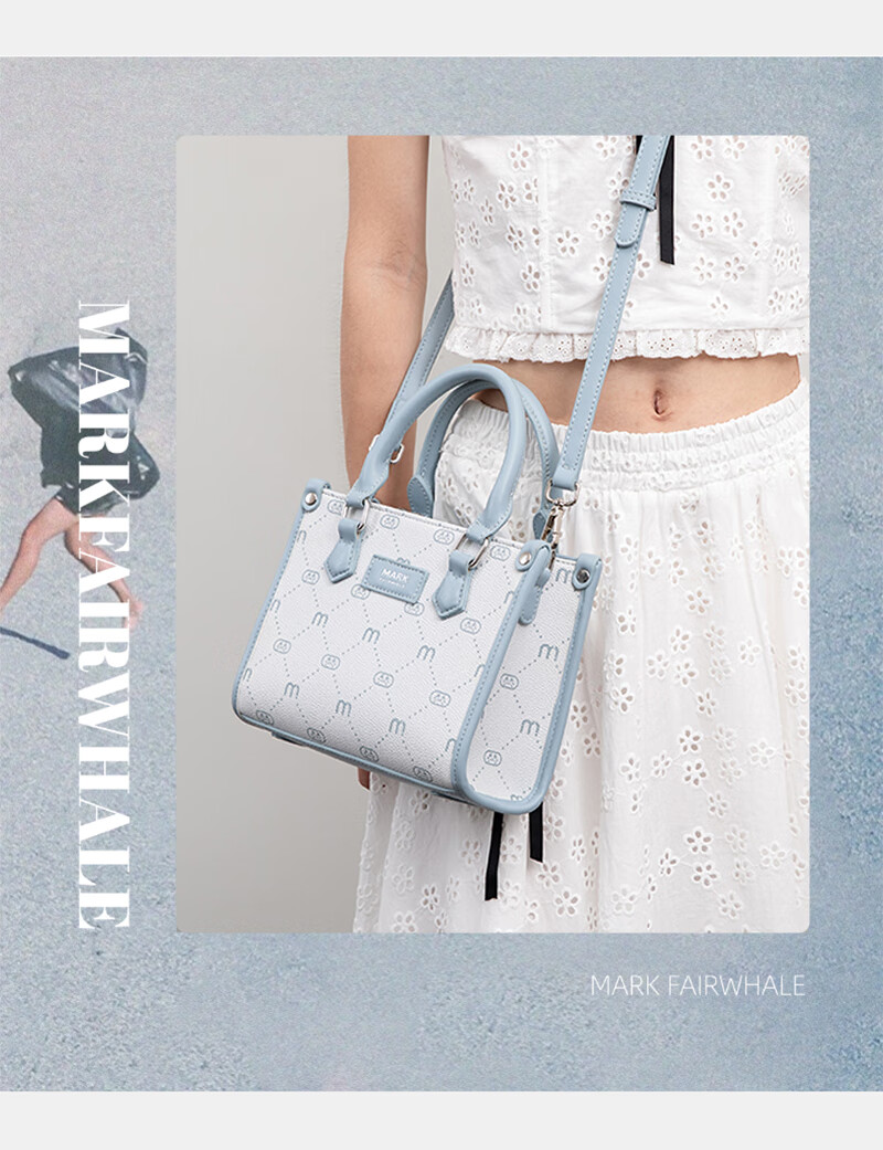 Mark Fairwhale Large Capacity Fashion Shoulder Crossbody Bag Autumn Winter New Arrival Commuting Party Handbag New Year Goddess Festival Gift 2