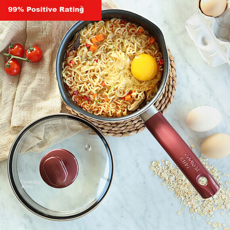 Кастрюля COOKER KING WG14306, 18 см, с антипригарным покрытием, алюминиевый сплав, для индукционных плит