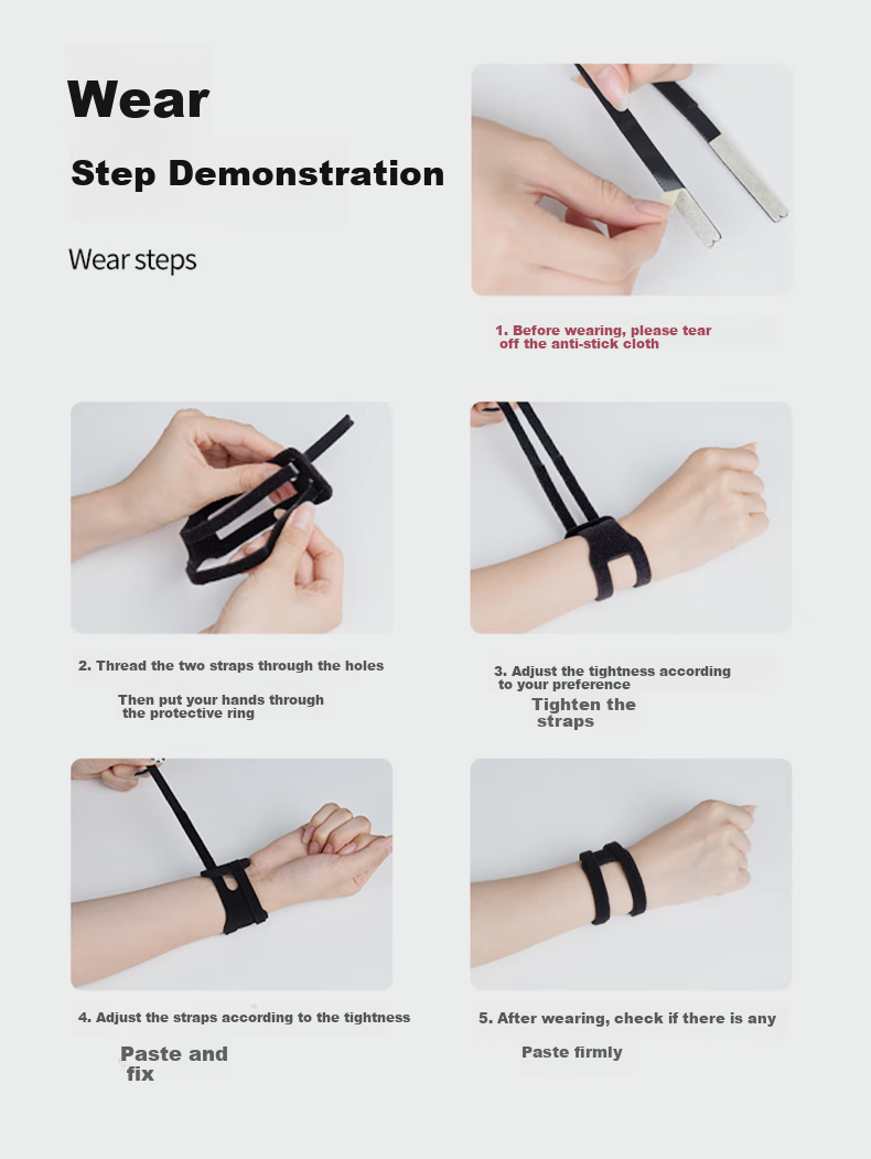 TMT Japanese Wrist Guard for Sprains And Tendinitis, Sweat-Absorbing Joint Sleeve for Men And Women, Sports Fitness Badminton Specialized Wrist Support 8