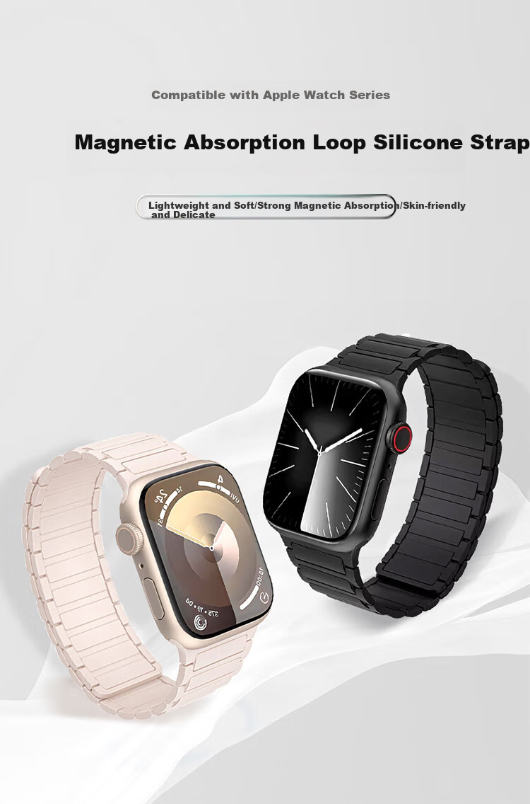 Beiyipin Compatible with Apple Watch S10 Band, Woven S9 Strap, Magnetic Cute Sausage Dog Graffiti Watch S8 Band, S7/s6/s5/se Ultra Accessories 1
